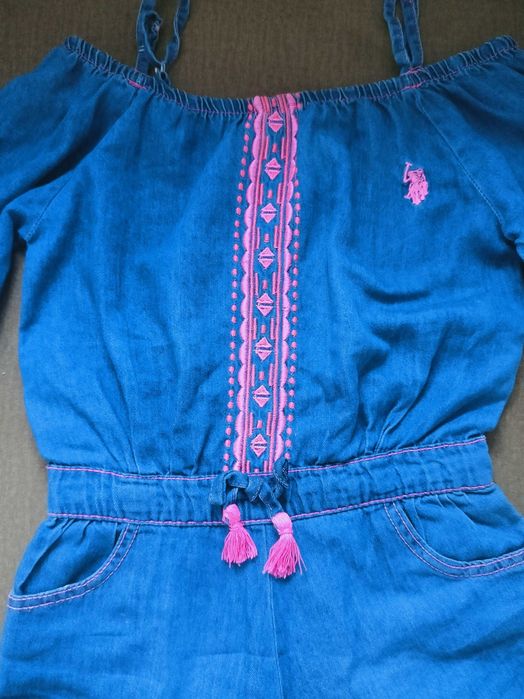 Śliczny kombinezon dżinsowy Ralph Lauren