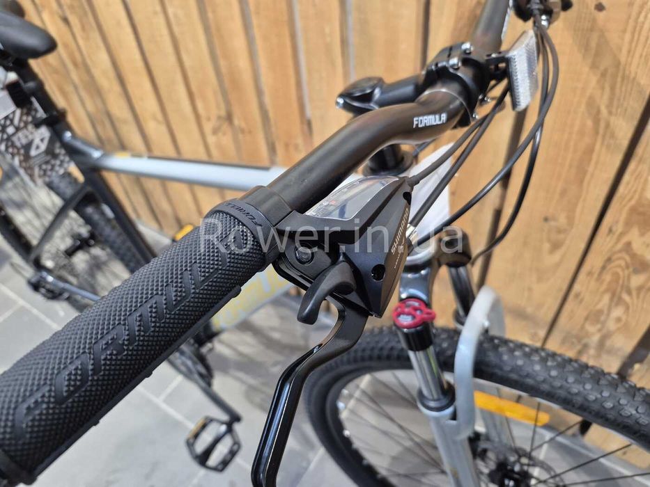 Алюмінієвий велосипед касета AL 27.5" Formula F-1 DD CS рама-18" срібл