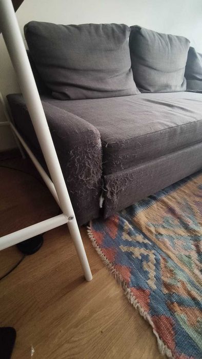 Sofá-cama ikea Friheten para restauro chaise longue