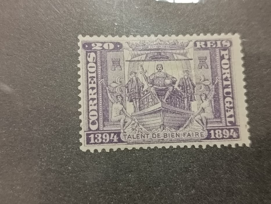 Selos novos 20 reis e 75 réis