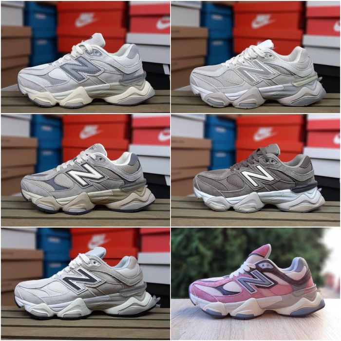 Кросівки жіночі new balance 9060 сірі бежеві рожеві коричневі