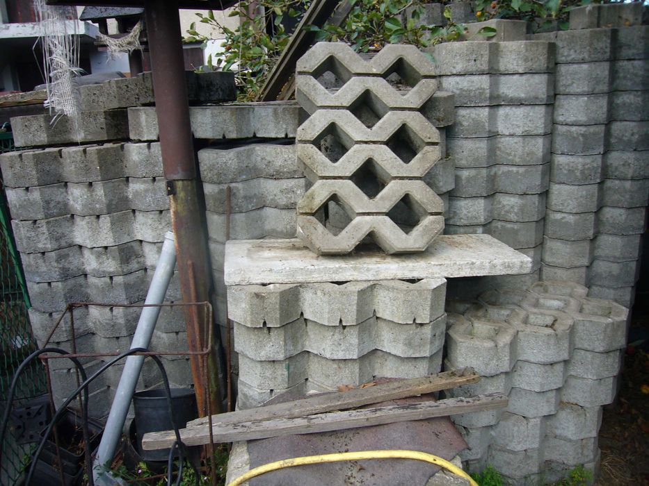 Sprzedam kratki betonowe ażurowe 60x40x10 cm