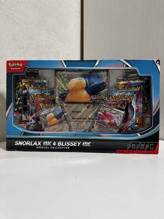 Pokémon TCG Snorlax ex & Blissey ex Special Collection