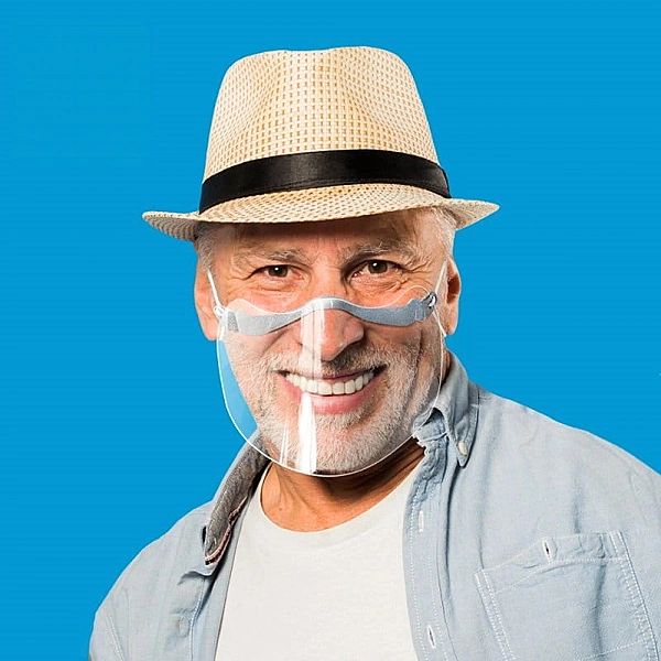 Mini przyłbica FACE SHIELD 2 szt.