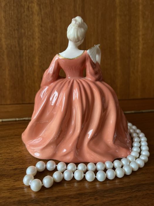 *Piękna Dama COALPORT Kolekcjonerska Figurka Lalka Porcelana Angielska