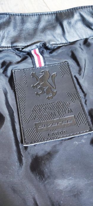 Kurtka skórzana DIVERSE rozm. L stan idealny