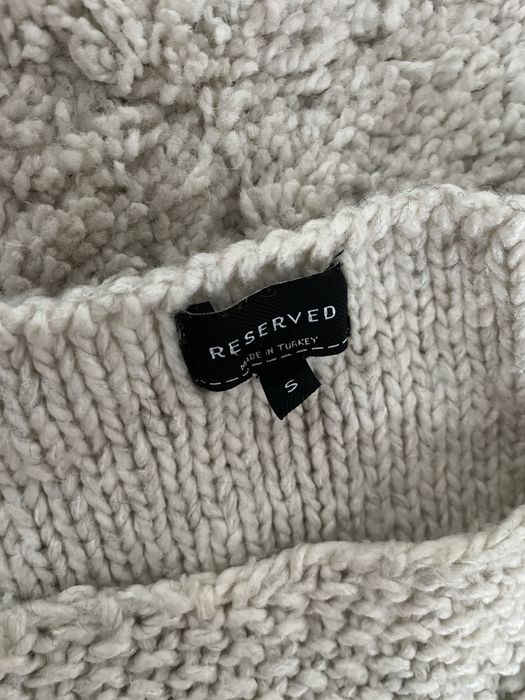 Asymetryczny długi sweter Reserved S/36