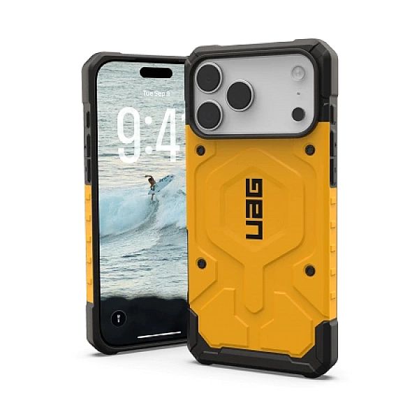 Etui UAG Pathfinder MagSafe na iPhone 17 Pro Max - żółte