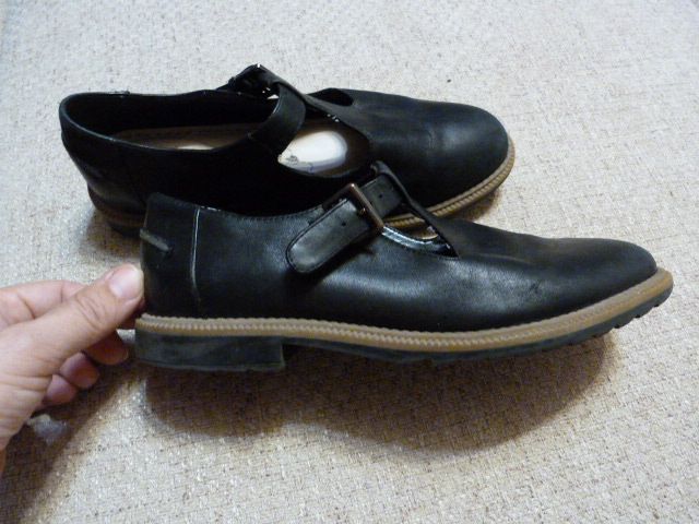 Туфли кожа Clarks ст.24см