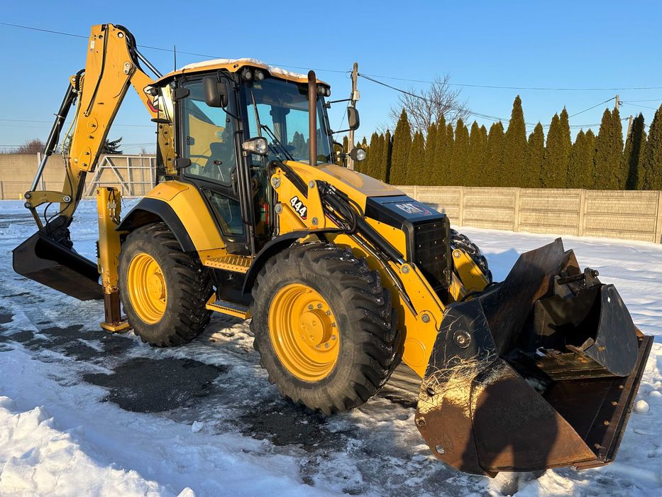 Caterpillar CAT 444 82kW 07A Joystick 2020R. 3000Mth JCB 4CX 3CX 434