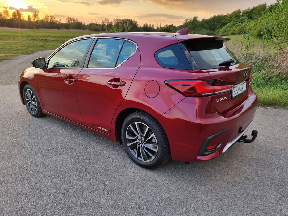 Lexus Ct 200h 1.8 hybrid SERWIS ASO, FULL LED, kamera, hak, OKAZJA!!!