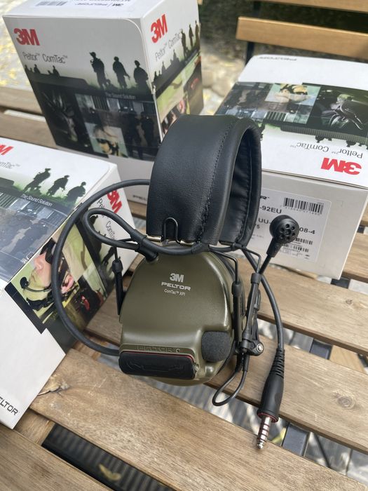 Військові, з гарнітурою‼️Навушники Peltor Comtac XPI оригінал Швеція‼️