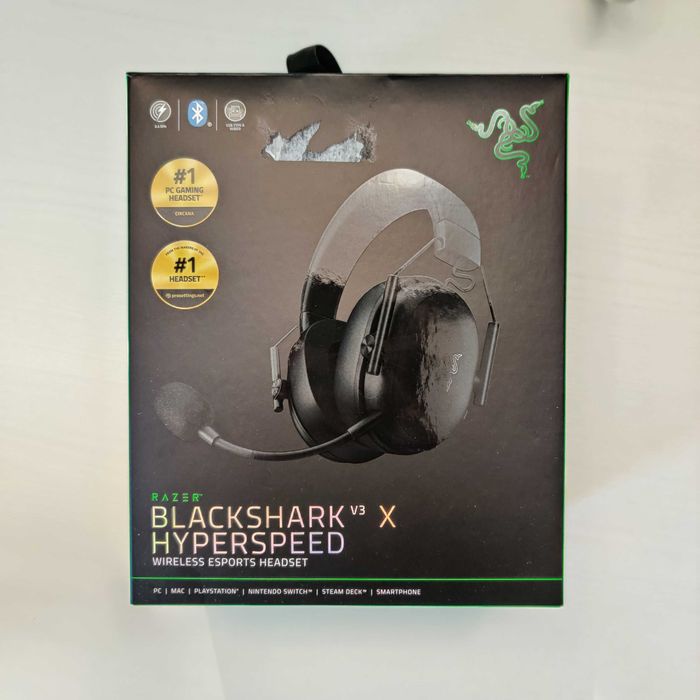 Razer Blackshark V3 x Hyperspeed Black - нові ігрові навушники