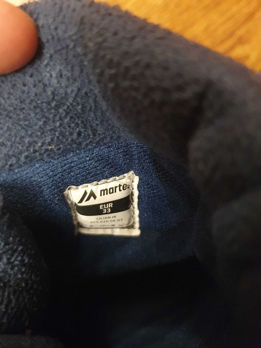 Buty śniegowce chłopięce rozmiar 33, Martes, stan bardzo dobry