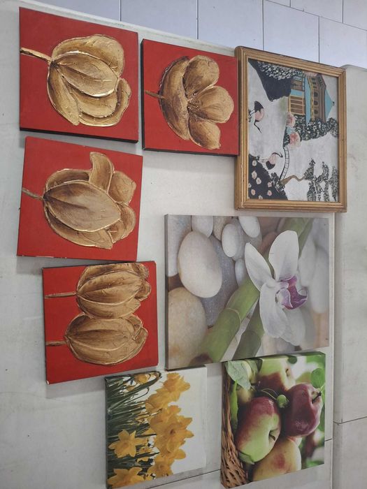 Molduras e outros artigos venda para causa social preços simbólicos