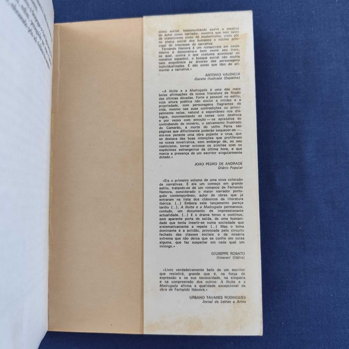 Fernando Namora - A Noite e a Madrugada