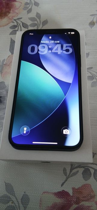 iPhone 12 64gb Black, pudełko, etui, 2 kable do ładowania