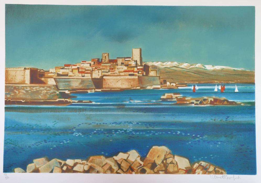 ROBERT VERNET-BONFORT – Litografia sobre papel, assinada