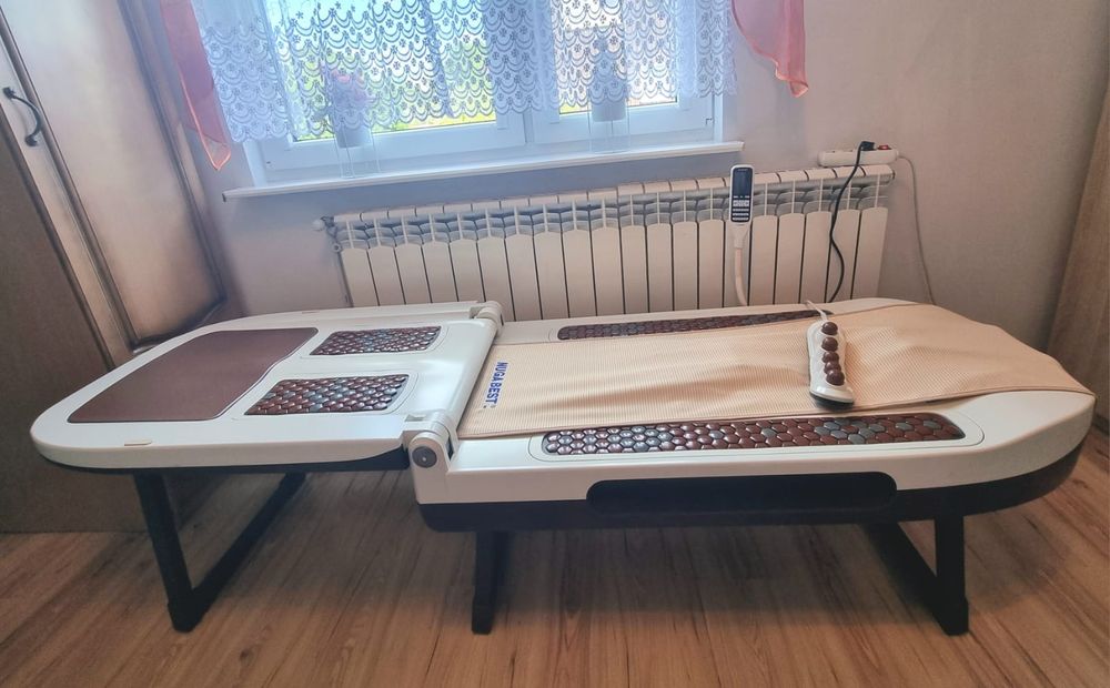 NUGA BEST N5 łóżko masujące rehabilitacyjne + akcesoria