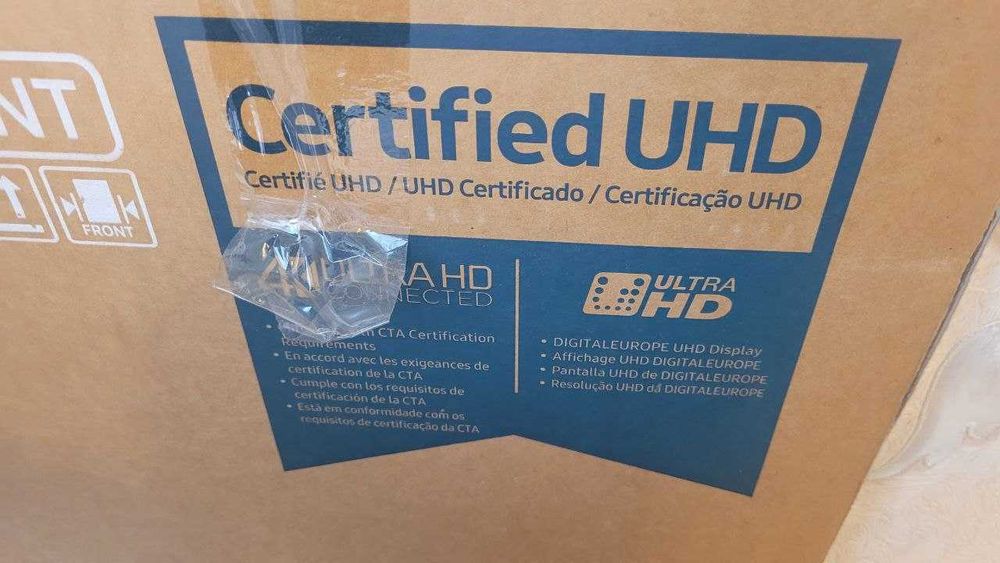 Телевізор Samsung 43" Smart TV 4K UHD HDR | Оригінальна коробка
