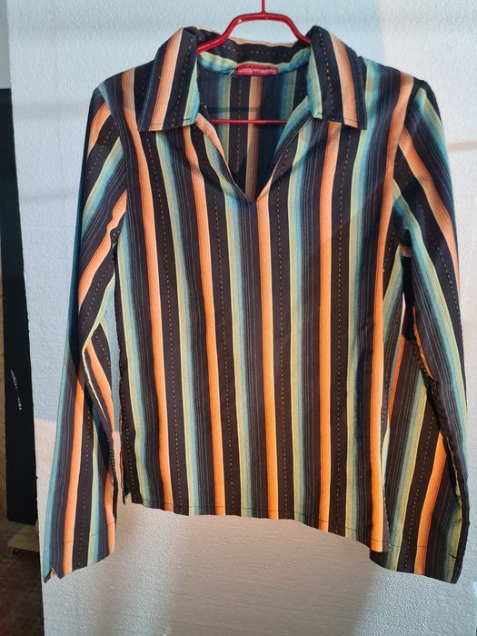 Camisa homem multicolorido M