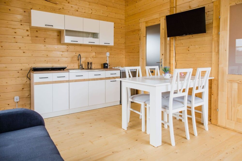 domki letniskowo-wypoczynkowe nad jeziorem i rzeką