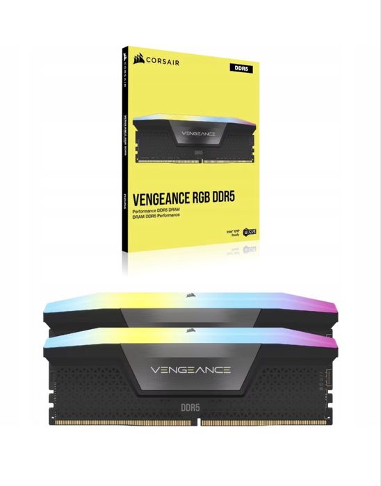 Pamięć RAM DDR5 Corsair Vengeance RGB 32GB (2x 16GB) 5600 RGB