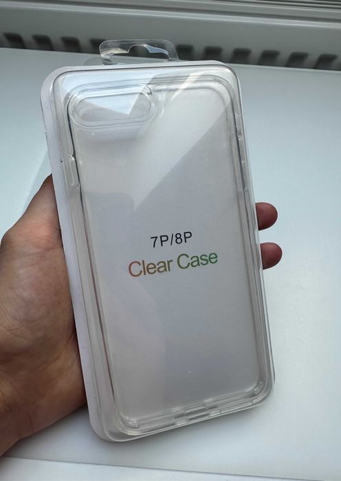 Nowe Przezroczyste Etui, Case, Obudowa iPhone 7/8 Plus+