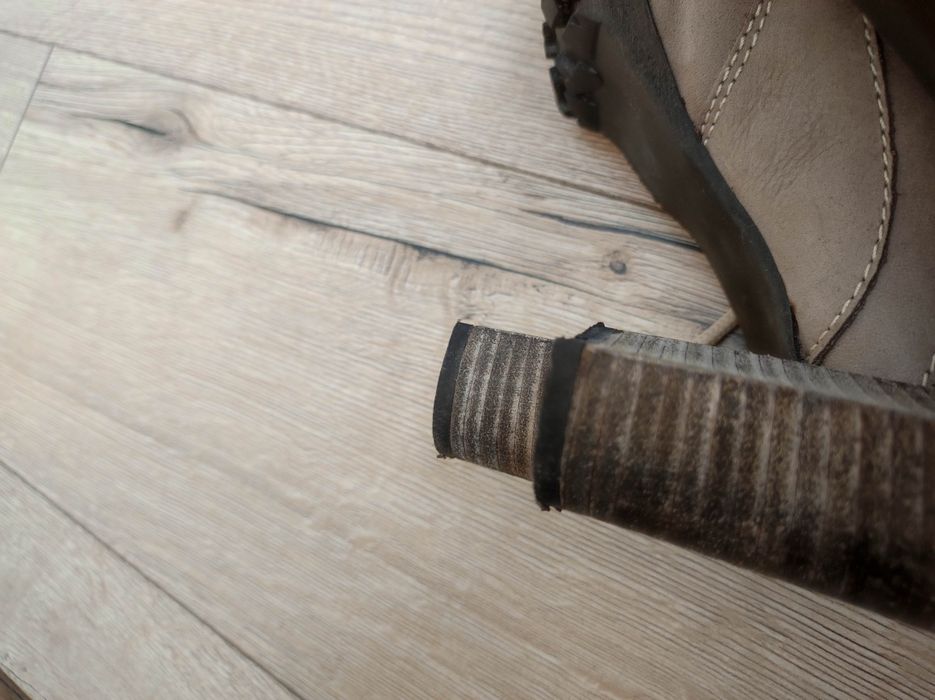 Botki  damskie skórzane 37.