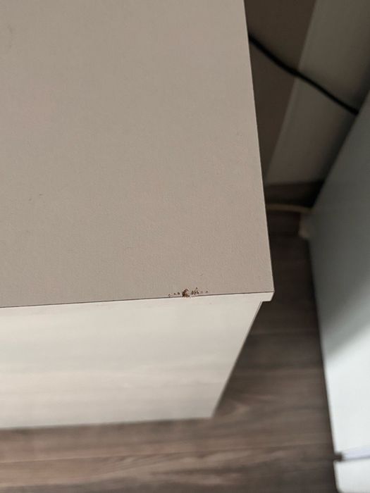 Komoda Biało Czarna