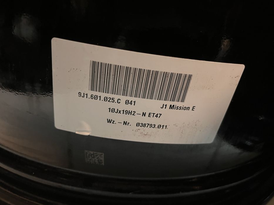 Jantes 19” 5x130 Originais Porsche Taycan Aero