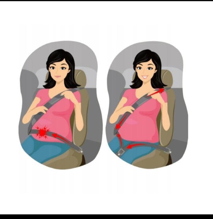 Adapter Pasa Bezpieczeństwa dla Kobiet w Ciąży | Bezpieczny