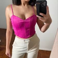 Жіночий корсетний топ Zara