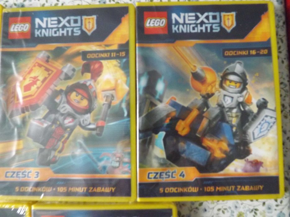 Lego Nexo Knights dvd zestaw