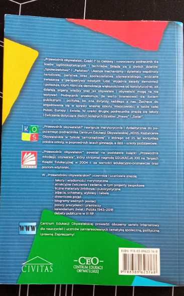 Przewodnik Obywatelski część 1, podręcznik do WOS