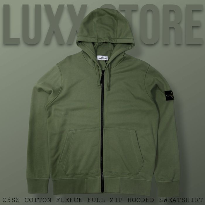 Кофта зіп худі Stone Island 24SS 1:1 (stoneisland, стон, стонайленд)