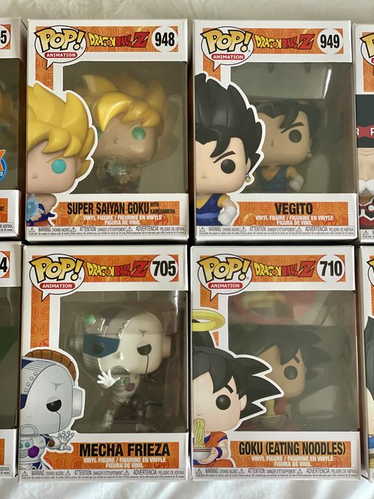 Funko Pop - Dragon Ball Sonic Pokemon Marvel