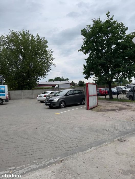 Działka usługowa Warszawa Zakręt Trakt Brzeski pierwsza linia zabudowy