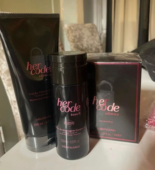 Kit Her Code ( Boticário)
