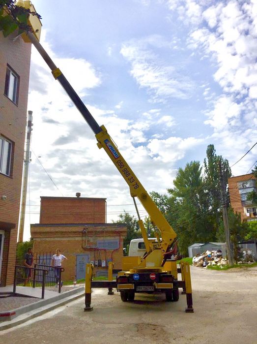 Аренда - услуги автовышки 17-35 метров