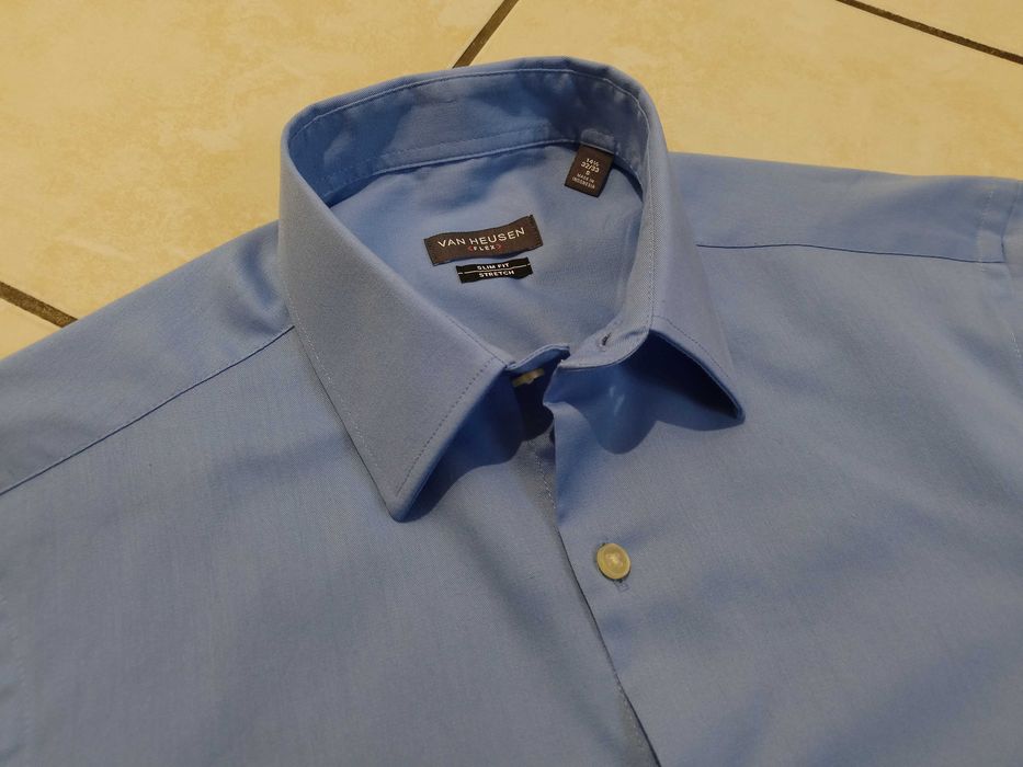 VAN HEUSEN USA - NOWA! Markowa Koszula Męska rozmiar S