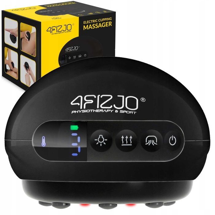 Elektryczna bańka chińska do masażu – antycellulitowa, podgrzewana