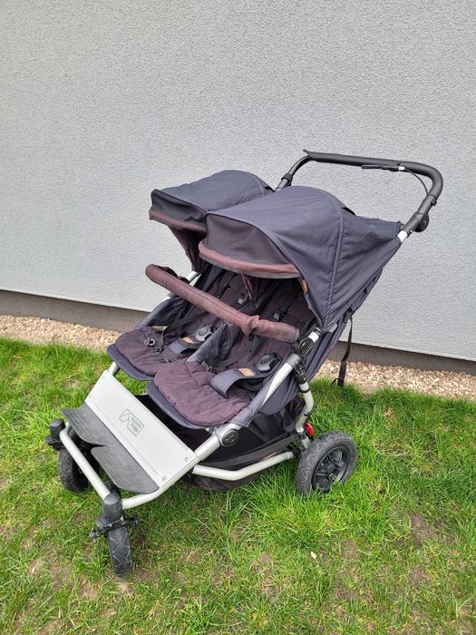 Coprigambe Deluxe Mountain Buggy Duet/One/Swift/Nano – Nero, Imbottito In Pile, Antivento E Antipioggia
