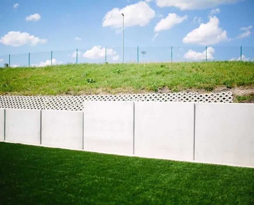 Mur oporowy L / ściana oporowa / mury oporowe T