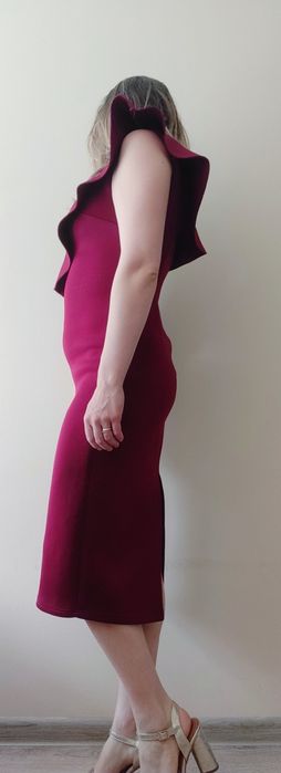 Sukienka midi wesele studniówkę sylwestra true Violet Zalando