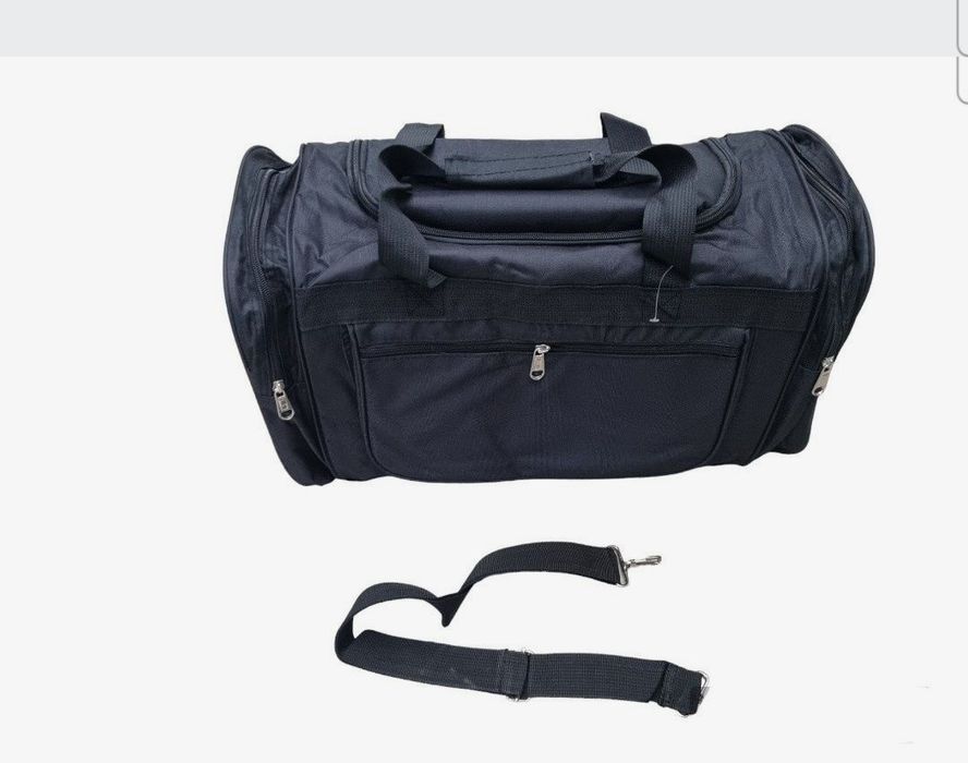 Torba podróżna czarna 80x43x35 cm 120 L