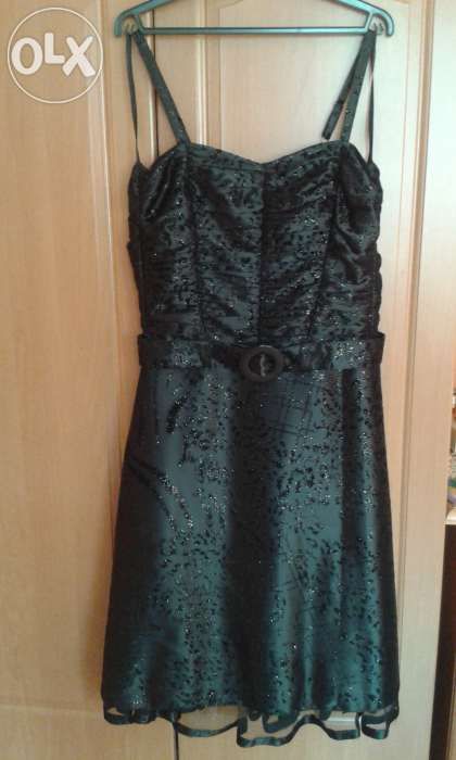 Sukienka czarna na ramiączkach rozm. M