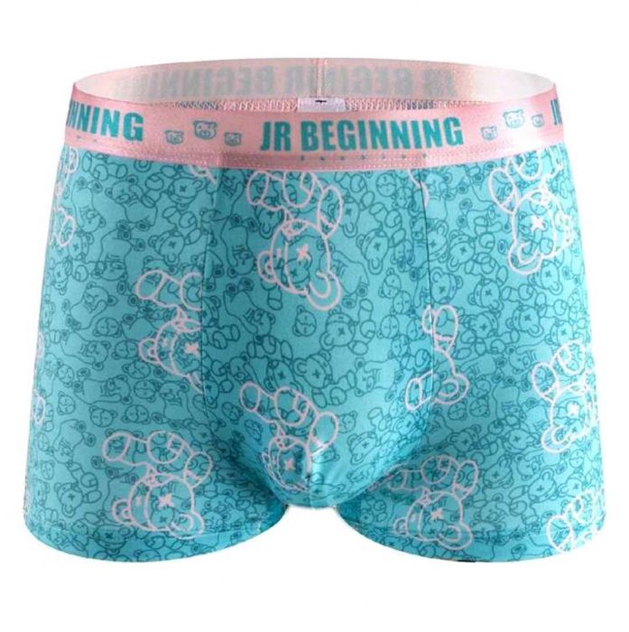 5-pack Delikatne bokserki z modnym nadrukiem M