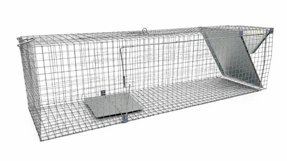 ХІТ продажу! Живоловка 120×33×37 см — надійна пастка на куниць, ласок, пацюків і котів | Надійність Зручність