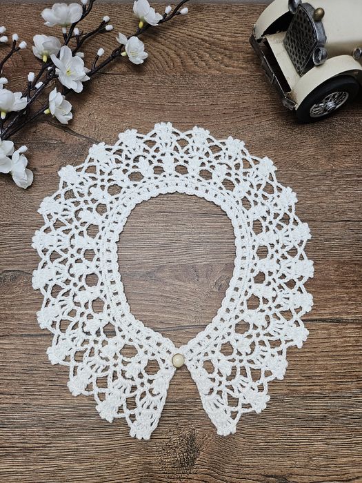 Kołnierzyk, kołnierz, Kołnierzyk bawełniany,  ozdoba